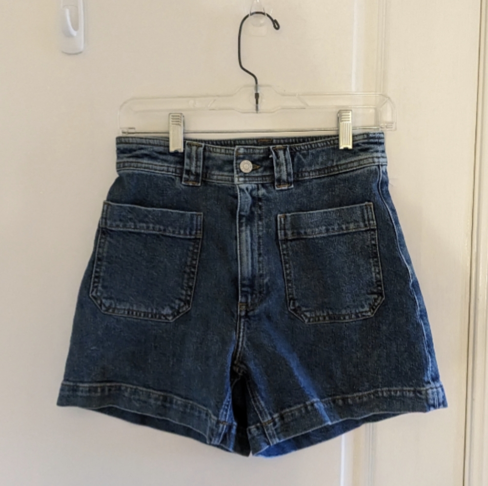 Jean shorts - unique and high waisted